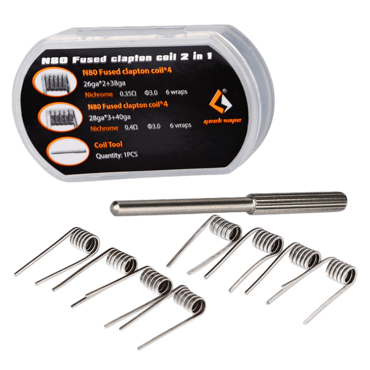 Geek Vape 2-IN-1 Clapton Prebuilt Coils (ON SALE) | Eliquidstop