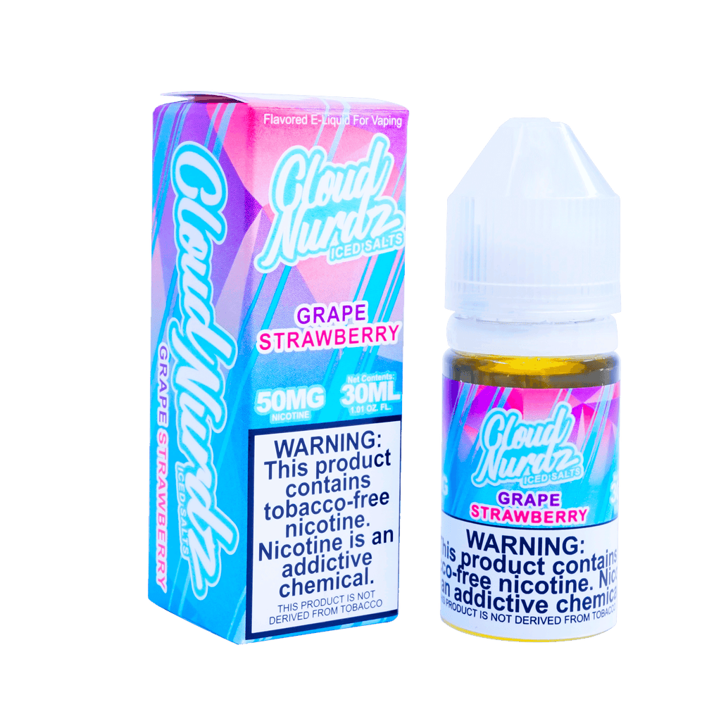 Nicotine Salts Strawberry Grape ICED TFN Salts Cloud Nurdz 30ml (sku: ONT023130) | Depot | Reviews On Vape Juice Australia Nicotine Salts Strawberry Grape ICED TFN Salts Cloud Nurdz 30ml (sku: ONT023130) | Depot | Reviews On Vape Juice Australia