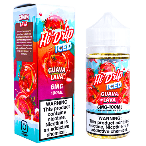 Guava Lava ICED By HI-DRIP E-Liquid (100ml) - Eliquidstop