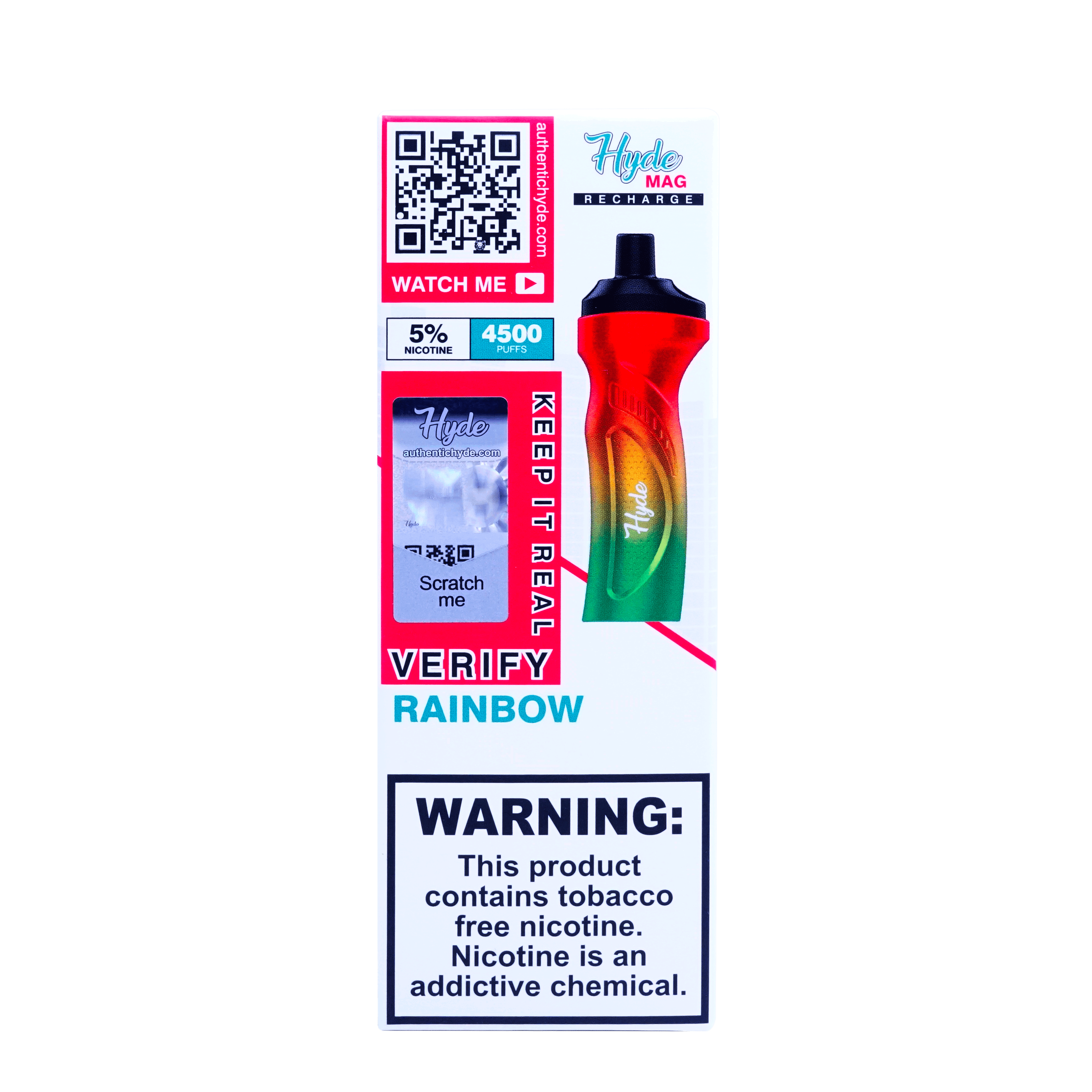 hyde disposable vapes Hyde Mag Recharge Disposable Device (4500 Puffs) (ON SALE)
