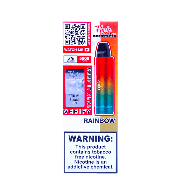 Hyde Rebel PRO Disposable Device (5000 Puffs) | Eliquidstop Hyde Rebel PRO Disposable Device (5000 Puffs) | Eliquidstop