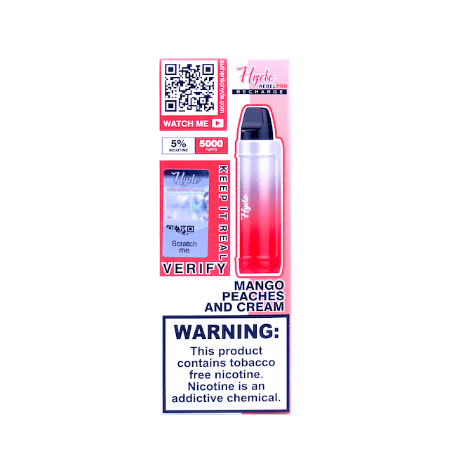 Hyde Rebel PRO Disposable Device (5000 Puffs) | Eliquidstop Hyde Rebel PRO Disposable Device (5000 Puffs) | Eliquidstop