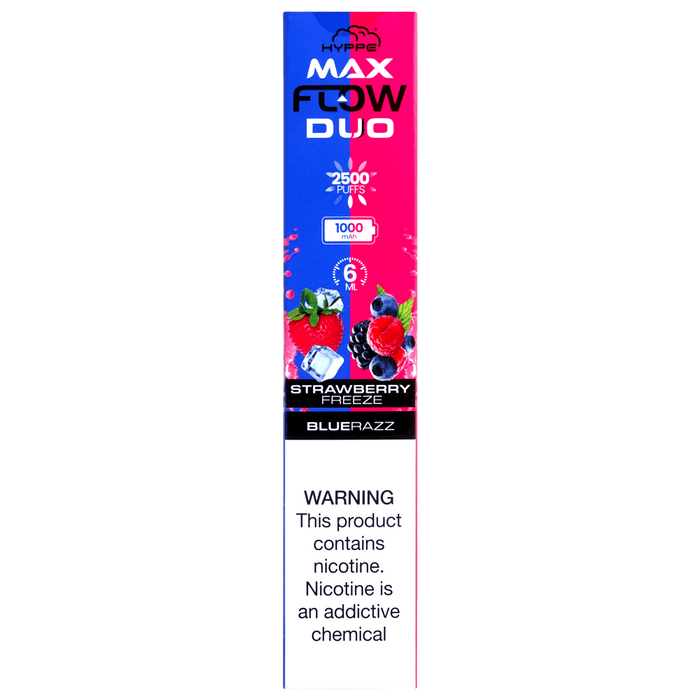 HYPPE Max Flow Duo Disposable Device (2500 Puffs) | Eliquidstop HYPPE Max Flow Duo Disposable Device (2500 Puffs) | Eliquidstop