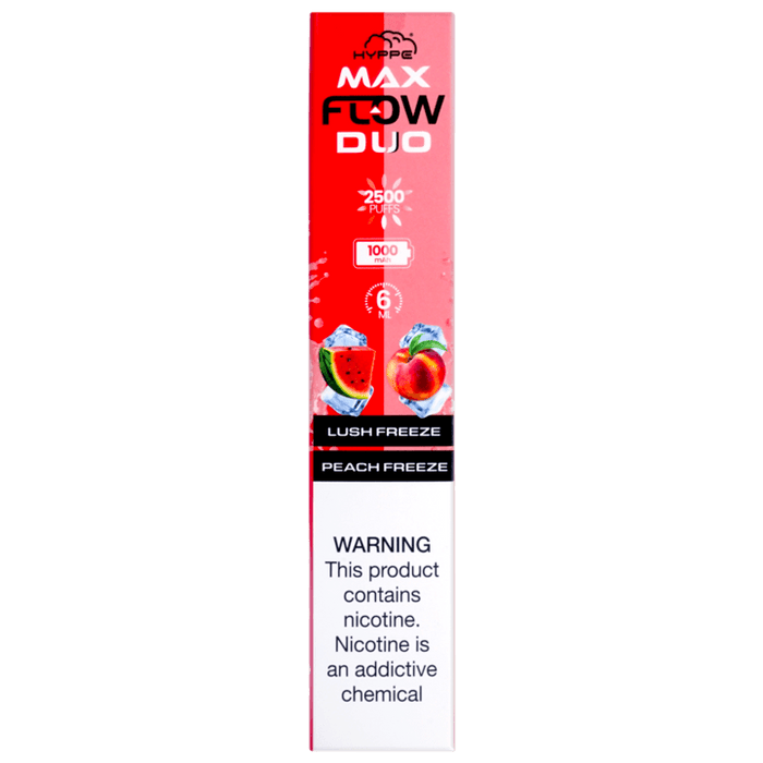 HYPPE Max Flow Duo Disposable Device (2500 Puffs) | Eliquidstop HYPPE Max Flow Duo Disposable Device (2500 Puffs) | Eliquidstop
