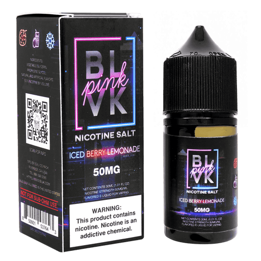 ICED Berry Lemonade Salt Nic by BLVK Pink Unicorn E-Liquids (30ml) - Eliquidstop