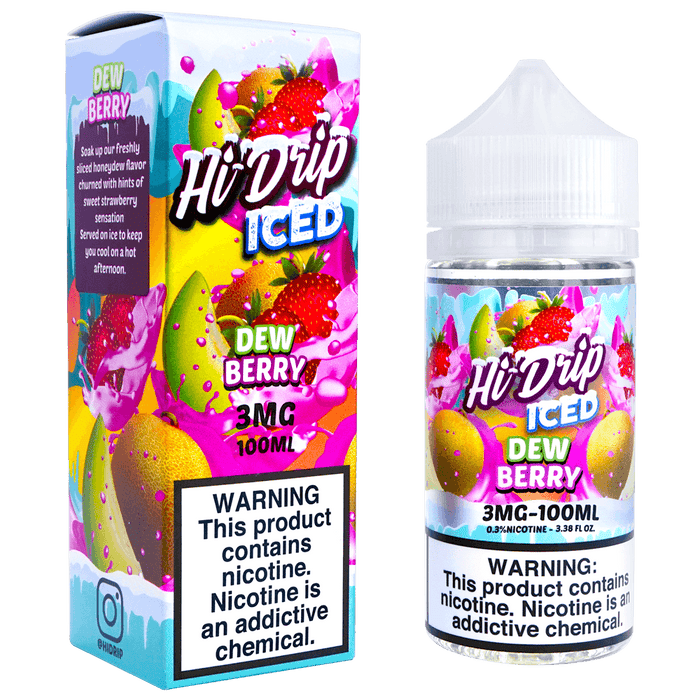 ICED Dewberry By HI-DRIP E-Liquid (100ml) - Eliquidstop