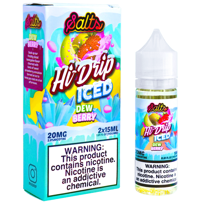 ICED Dewberry Salt Nic by HI-DRIP Salts (30ml) - Eliquidstop