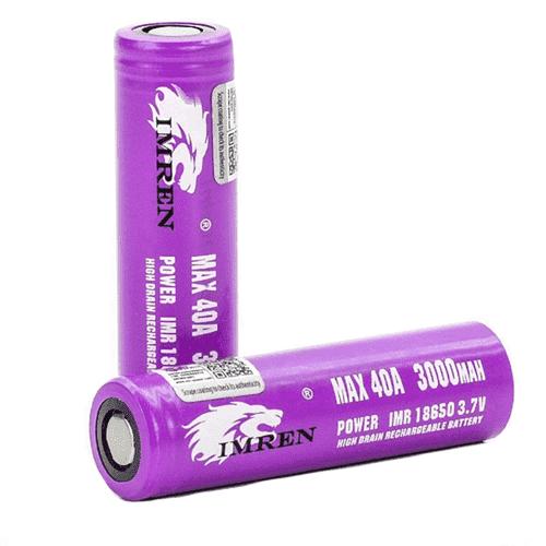 Imren 3000mah Max40A Battery (2 pack) - E-Liquid Stop