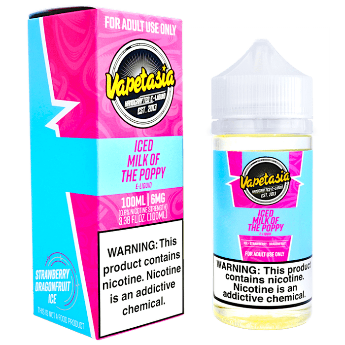 Salt Nic Milk Of The Poppy Salt - Vapetasia E-Juice Australia Vape Juice Salt Nic Milk Of The Poppy Salt - Vapetasia E-Juice Australia Vape Juice