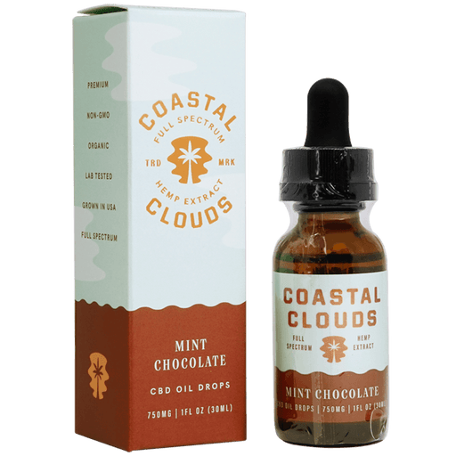 Mint Chocolate FULL Spectrum CBD by Coastal Clouds CBD (30ml) - Eliquidstop