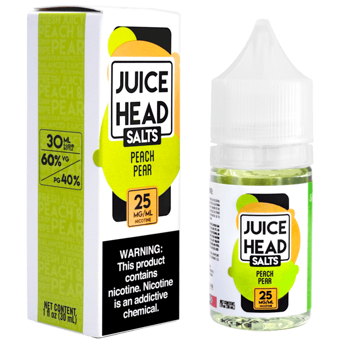 Peach Pear Salt Nic by Juice Head (30ml) - Eliquidstop