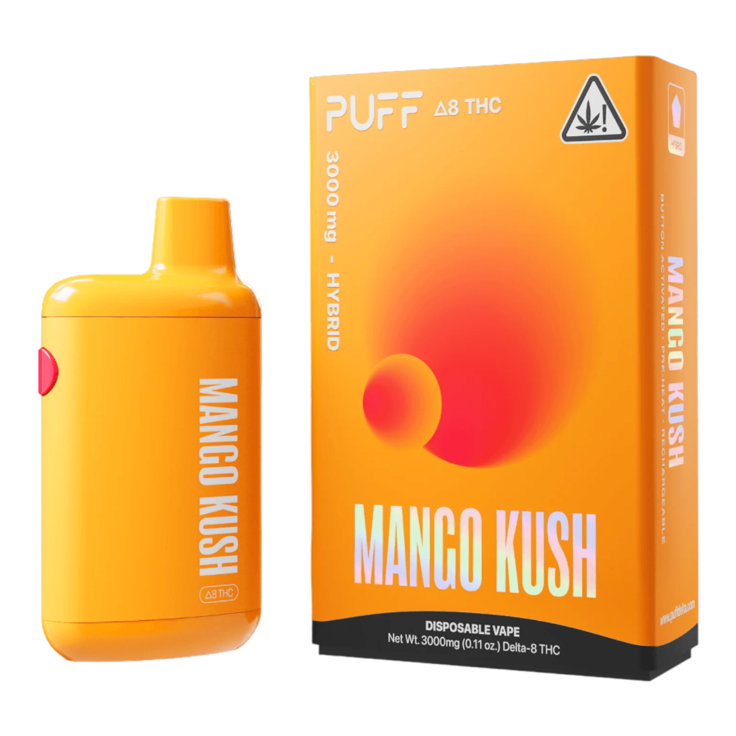 PUFF Delta 8 Disposables by PUFF BAR
