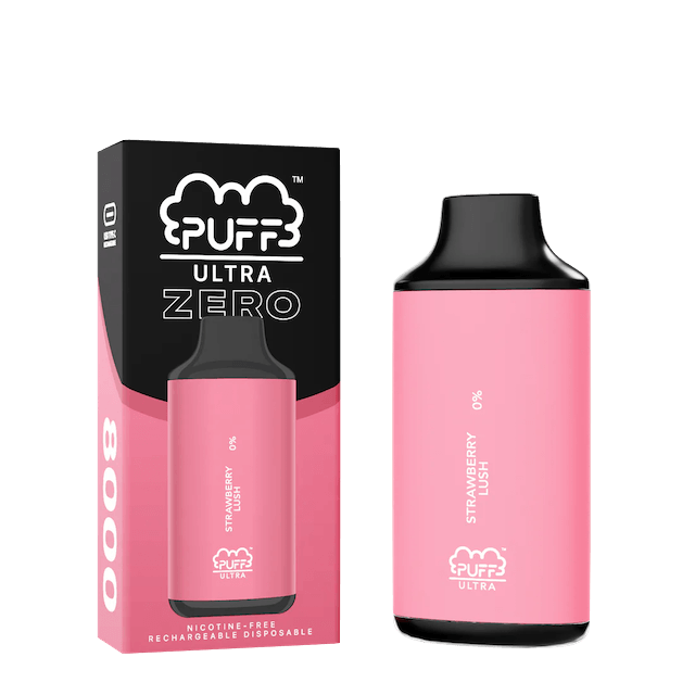 Puff Ultra Zero 8000 Puff 0% Nicotine Free Disposable Rechargeable Vap