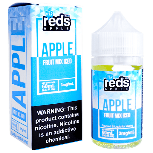 Reds Apple Fruit Mix ICED by 7 Daze E-Liquid (60ml)(ON SALE) - Eliquidstop