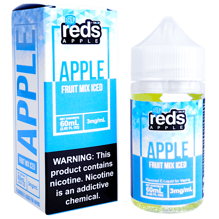 Reds Apple Fruit Mix ICED by 7 Daze E-Liquid (60ml)(ON SALE) - Eliquidstop