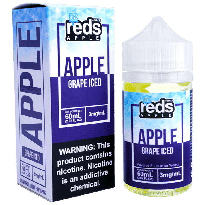 Reds Grape Apple ICE by 7 Daze E-Liquid (60ml) - Eliquidstop