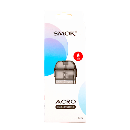 SMOK ACRO Empty Replacement Pods (3 Pack)(ON SALE) - Eliquidstop