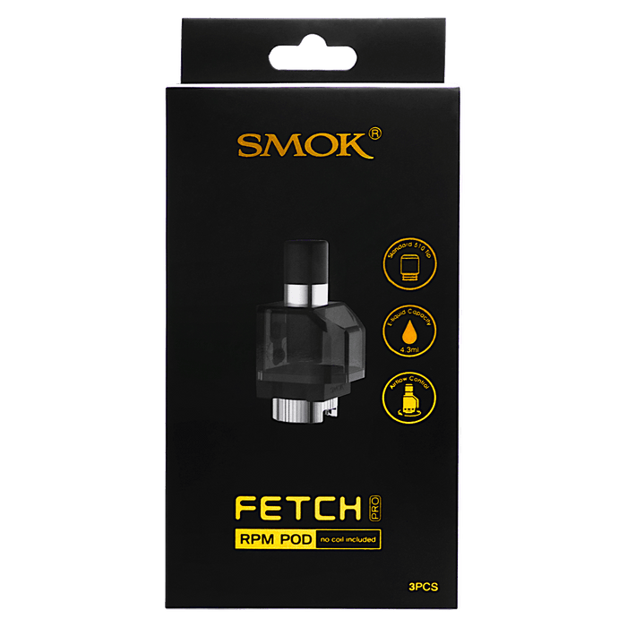 SMOK FETCH RPM Pro Replacement Pods (3 Pack) | Eliquidstop SMOK FETCH RPM Pro Replacement Pods (3 Pack) | Eliquidstop