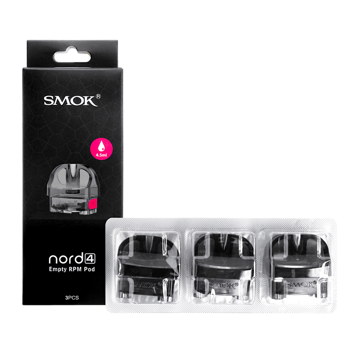 SMOK Nord 4 Replacement Pod (3 Pack) | Eliquidstop SMOK Nord 4 Replacement Pod (3 Pack) | Eliquidstop