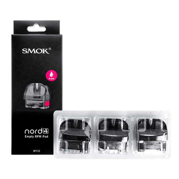 SMOK Nord 4 Replacement Pod (3 Pack) | Eliquidstop SMOK Nord 4 Replacement Pod (3 Pack) | Eliquidstop
