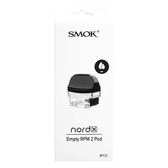 SMOK Nord X Replacement Pods w/ No Coils (3 Pack) - Eliquidstop