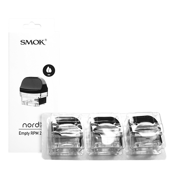 SMOK Nord X Replacement Pods w/ No Coils (3 Pack) | Eliquidstop SMOK Nord X Replacement Pods w/ No Coils (3 Pack) | Eliquidstop