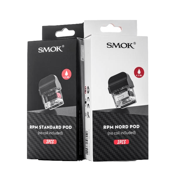 SMOK RPM Replacement Pods w/ No Coils (3 Pack) - Eliquidstop