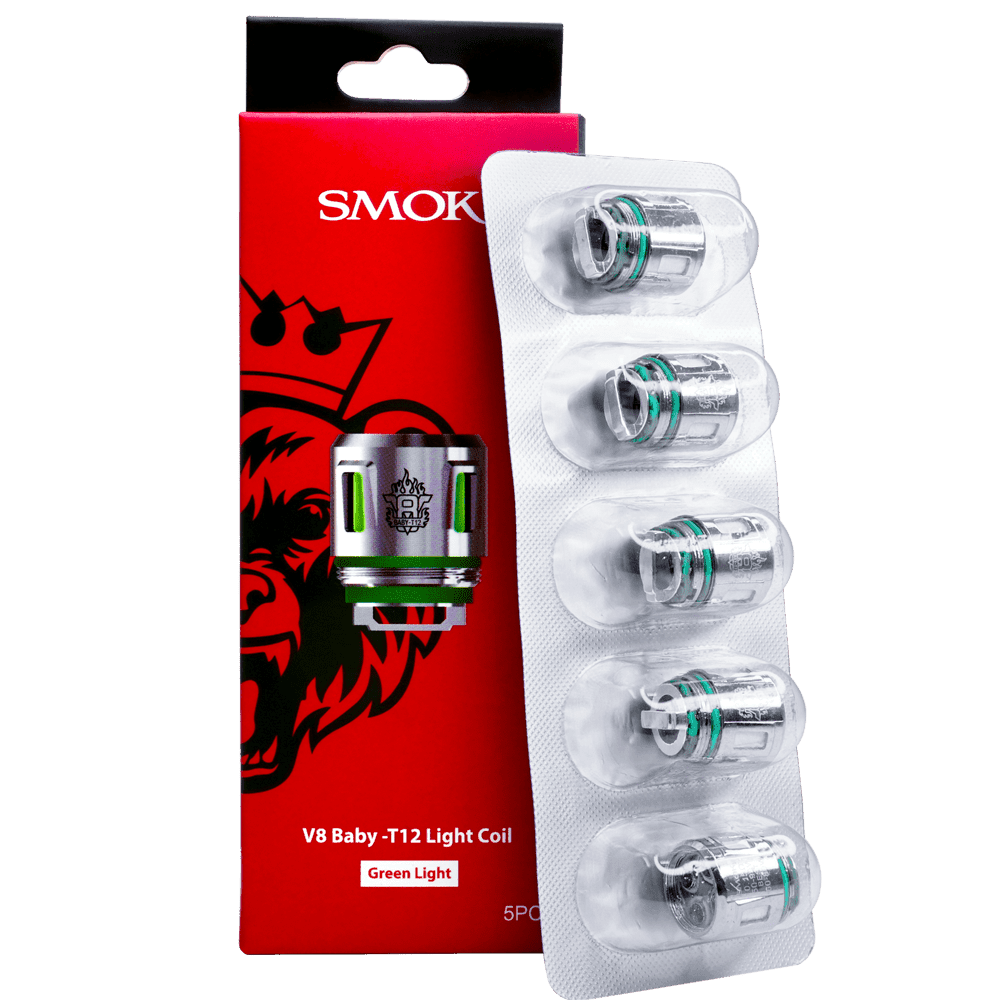 smok v8 baby coils SMOK TFV8 Baby Replacement Coils (5 Pack)