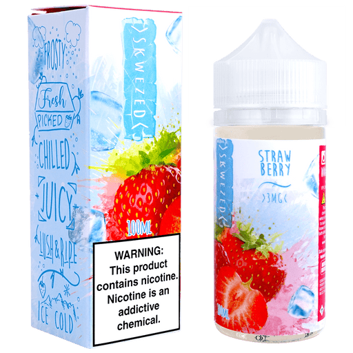 Strawberry ICED by Skwezed E-liquid (100ml) - Eliquidstop