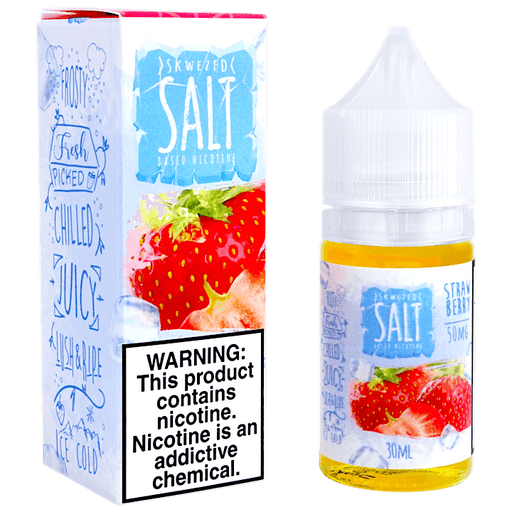 Strawberry ICED Salt Nic by Skwezed Salts (30ml) - Eliquidstop