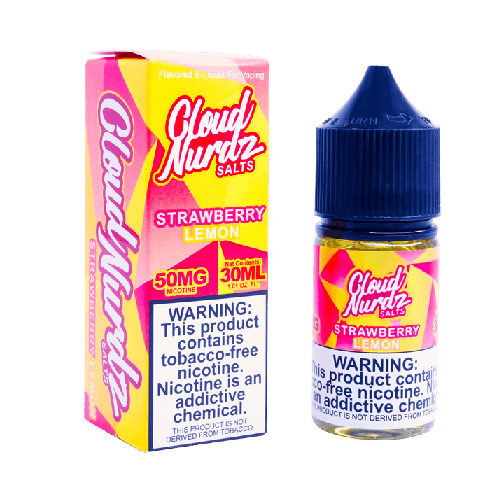 Strawberry Lemon TFN Salt Nic by Cloud Nurdz (30ml)(ON SALE) - Eliquidstop