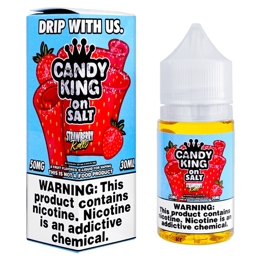 Strawberry Rolls Salt nic by Candy King (30ml) - Eliquidstop