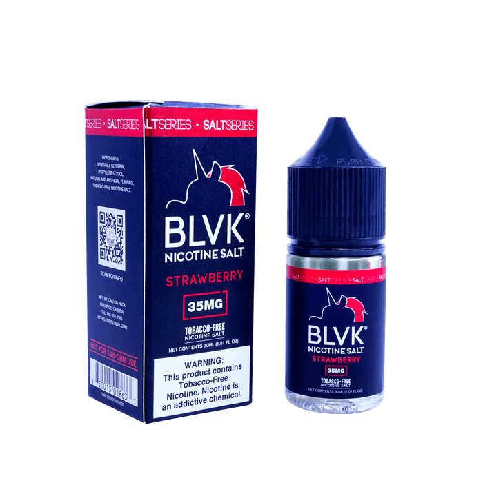 Strawberry TFN Salt Nic by BLVK Premium E-Liquids (30ml) - Eliquidstop