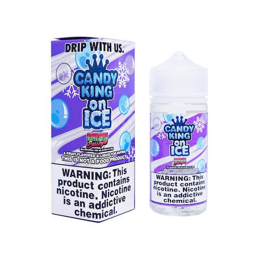 Strawberry Watermelon Bubblegum ICE by Candy King E-liquid (100ml) - Eliquidstop